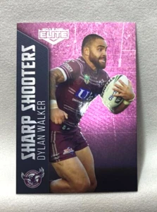 2018 ESP NRL Elite Sharp Shooters SSH12 Dylan Walker Manly Sea Eagles - Picture 1 of 2