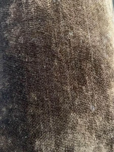 Calico Corners Brown Upholstery Fabric 1 yard 56" wide Soft Plush Velvet Materia - Picture 1 of 2