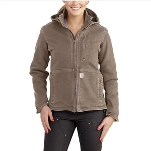 Giacca donna Carhartt full swing lavata anatra sherpa foderata grigio XXL NUOVA CON ETICHETTE - Foto 1 di 12