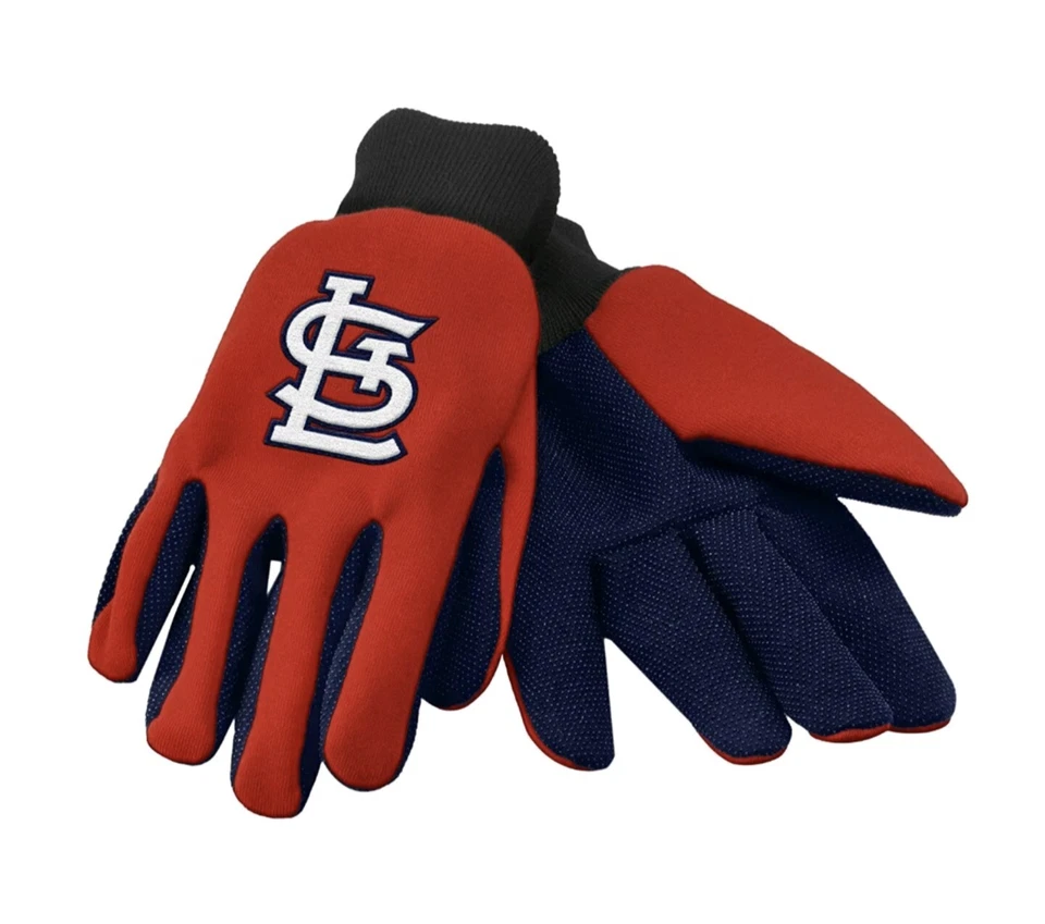 St. Louis Cardinals Official MLB One Size Sport Utility Work Gloves by Forever Collectibles