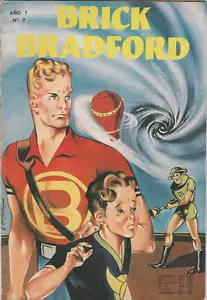 BRICK BRADFORD 7 LORD COCHRANE FINALES DE LOS AÑOS 60 CHILE CÓMIC ESPAÑOL - Imagen 1 de 1