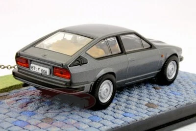 ALFA ROMEO GTV6 MODEL CAR JAMES BOND OCTOPUSSY GREY 1:43 SCALE IXO COLLECTION K8 - Image 1 of 3