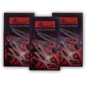 3 x PACKS THIRD EYE ANTI TANGLE SLEEVES CLEAR CARP FISHING - Picture 1 of 2