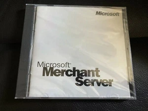Microsoft MERCHANT Server PROMO Program Software 1996 Ultra Rare Computing 1.0 - Picture 1 of 8