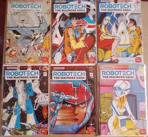 Comico Comics Robotech The Macross Saga 10 Issue Lot #2 3 4 5 6 7 11 15 16 17 - Picture 1 of 10