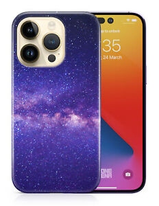 CASE COVER FOR APPLE IPHONE|PURPLE SPACE GALAXY NEBULA 345