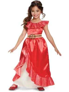 Disney Store Girls Princess Elena Of Avalor Costume Dress Gown size 7-8 - Picture 1 of 5