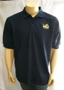 NIKE Pace University Dri-Fit ATHLETICS Golf Polo Shirt Mens 2XL Navy Blue NCAA - Picture 1 of 5