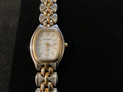 LADIES CHRISTIAN BERNARD PARIS FRANCE WATCH N1660 TWO TONED GOLD/SILVER - Image 1 of 4
