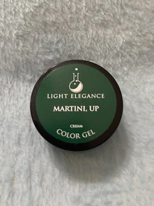 New Light Elegance Martini Up Cream Hard Gel Green Holiday Christmas Emerald - Picture 1 of 6