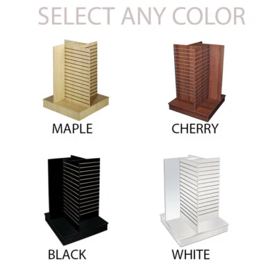 Accesorio de soporte de piso de molinete de molinete de pared de listones de 4 lados de 54"" H Foto 1 de 4