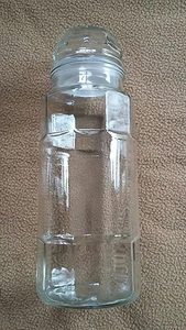 VINTAGE Planters Peanut Clear Glass Jar With Lid - Picture 1 of 6