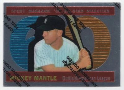 1996 Topps Mickey Mantle Finest MICKEY MANTLE #563 / - Image 1 of 2
