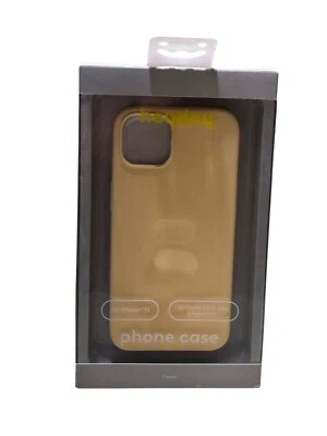 Funda Heyday para Apple iPhone 13 Amarillo Claro Silicona Antimicrobiana Funda Protectora Foto 1 de 4
