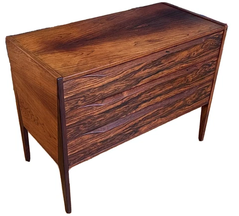 Kai Kristensian Kjersgaard Rosewood Dresser Chest Cabinet Table Vtg Danish mcm Cover