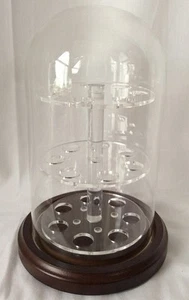 Glass Dome with Acrylic 21 Marble Display Insert #305mh - Picture 1 of 3