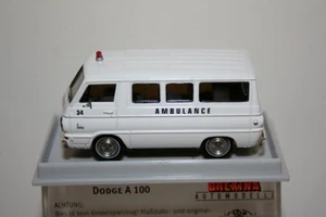 Brekina 34309 - 1/87 Dodge A 100 Bus " Ambulanza " Td - Nuovo - Foto 1 di 1