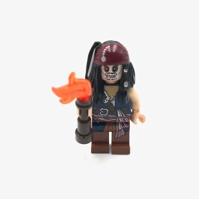 LEGO Capitán Jack Gorrión Esqueleto Minifigura 4181 Piratas del Caribe Foto 1 de 4