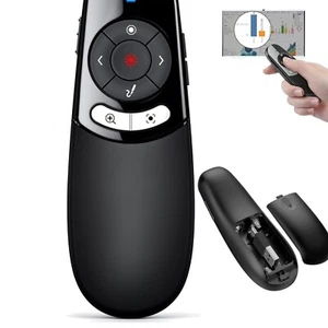 Multi-Functional Presentation Remote with USB A/C and Laser Pointer Integration - Picture 1 of 10