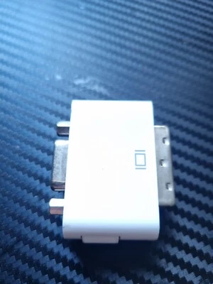 DVI-D to VGA Adapter DVI 24+1 Male SVGA 15 Pin Female Converter for PC Laptop - Image 1 of 3