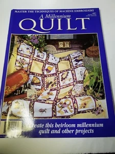 Machine Embroidery, Millennium Quilt, Romance 2000, 66 Pages. - Picture 1 of 3