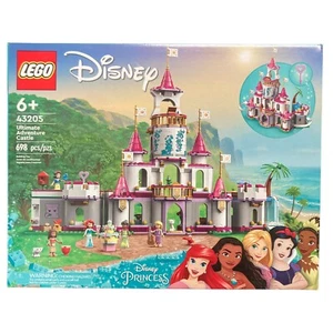 LEGO Disney Princess Ultimate Adventure Castle 43205 698 pcs 6+ Ariel Snow White - Picture 1 of 7