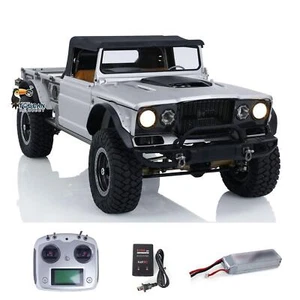TWOLF 1/10 RTR M715 RC Metal Crawler Off-road Climb Car W/ Sound Light Smoke - Picture 1 of 12