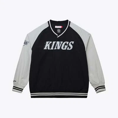 CHAQUETA JERSEY DE NAILON MITCHELL & NESS NHL PARA HOMBRE LOGOTIPO VINTAGE KINGS Foto 1 de 4