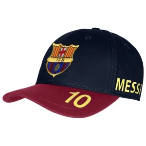 FC Barcelona 10 Messi Kids Navy Cap - Picture 1 of 1