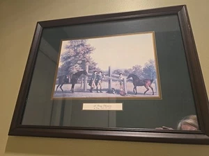 Vintage The Bombay Company A YOUNG CHAMPION by George Stubbs 17.5"x13.75" Frame - Picture 1 of 6
