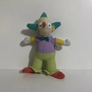 The Simpsons Krusty the Clown 7” Plush Doll By Toy Factory 2014 - Picture 1 of 8