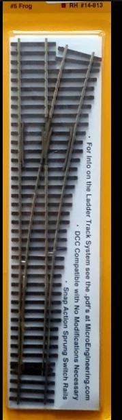 Micro Engineering 14-813 HO Scale Turnout - Image 1 of 1