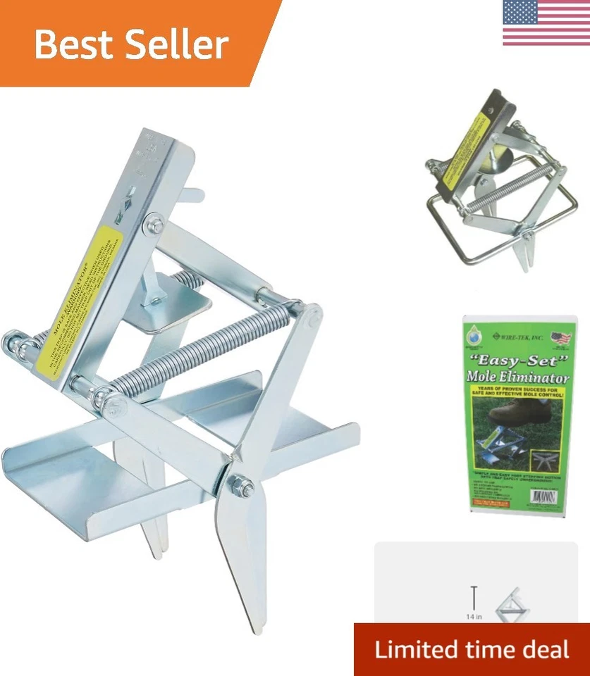 Trampa eléctrica eliminadora de lunares 1001 EasySet - Control de plagas seguro y eficaz Foto 1 de 4