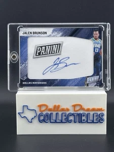 2020-21 Panini Jumbo Jersey Patch Auto 11/15 Jalen Brunson - Picture 1 of 2