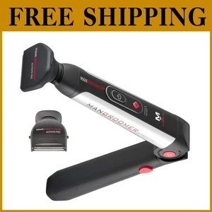 Cordless Back Shaver with Shock Absorber Heads - Picture 1 of 24