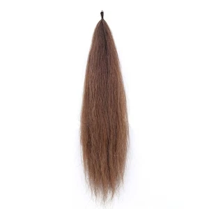 Y.J TAILS Light Brown Loop Top Tapered Bottom 28"-30" Horse Tail Extension - Picture 1 of 8