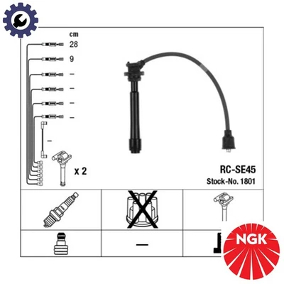 KIT CABLE ENCENDIDO 1801 PARA SUZUKI AERIO/Hatchback GRAND/VITARA/XL-7/II/NÓMADO Foto 1 de 4