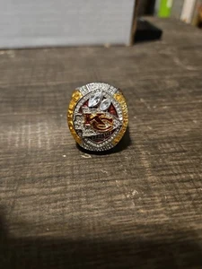 Kansas City Chiefs 2019 World Champions Superbowl Replica Ring #15 Mahomes - Picture 1 of 5