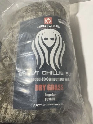 Arcturus Advance 3D Camo SuitsGhost Ghillie | Super-Dense Dry Grass Hunting - Image 1 of 4