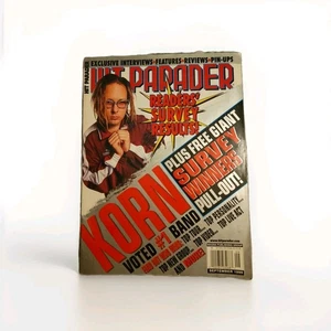 Hit Parader Magazine September 1999 Issue KORN Voted #1 Band - Picture 1 of 2