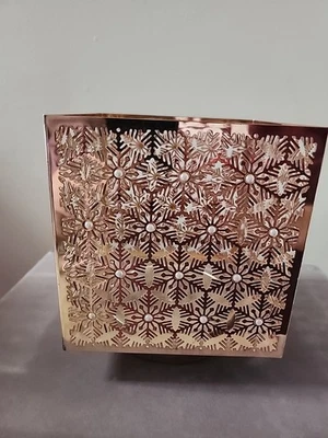 Bath and Body Works 3 фитиля подсвечник розовое золото цвет искусственный жемчуг запонки новый - Изображение 1 из 4