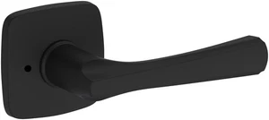 Baldwin PV.WYN.R.SFR Wyndcliff Privacy Door Lever Set - Black - Picture 1 of 9