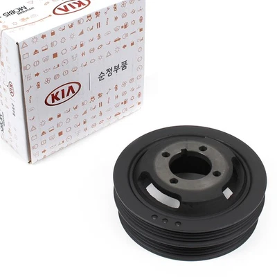 Genuine Harmonic Balancer Fit 2000-2004 Kia Spectra 1998-2001 Sephia 1.8L L4 Foto 1 de 4