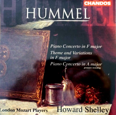 Hummel - Concertos para Piano Etc., London Mozart Players / Shelley - CD, Como Novo - Imagem 1 de 2