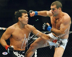 LYOTO MACHIDA SHOGUN RUA SIGNED AUTO'D 11X14 PHOTO PSA/DNA COA AC29467 UFC 104 - Picture 1 of 1