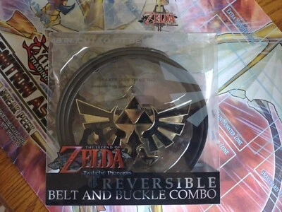 The Legend Of Zelda Twilight Princess Reversible belt and Buckle Combo Nintendo. - Image 1 of 4
