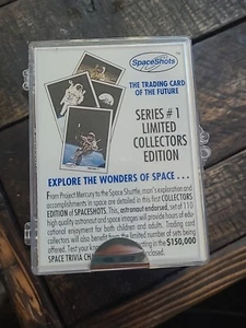 1990 Space Shots Series 1 Limited Collectors Edition Set (110 cards) New Sealed - Picture 1 of 6