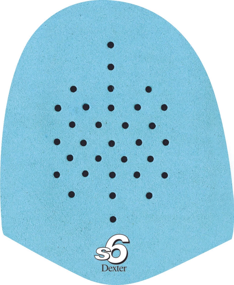 Dexter *NEW* Bowling Shoe Replacement Sole #6 Perforated Blue Microfiber