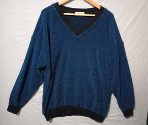 Vintage Golfsmith Herren Pullover Pulli V-Ausschnitt Strick Gr. 2XL Electic Opa Retro - Bild 1 von 6