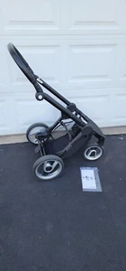 Mutsy Evo Black Stroller Original *Frame +wheels Only* and manual Foldable - Picture 1 of 7
